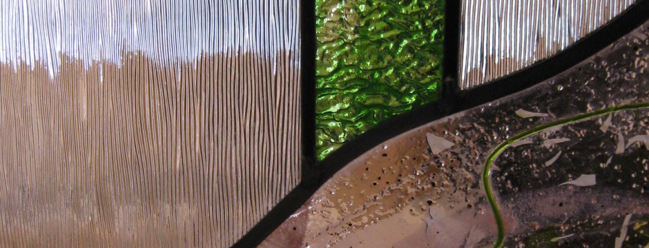 Stained glass | Interior door panel detail, by Melanie Kidd